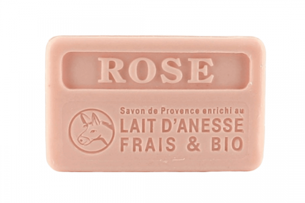 100g Bio Donkey Milk French Soap - Rose